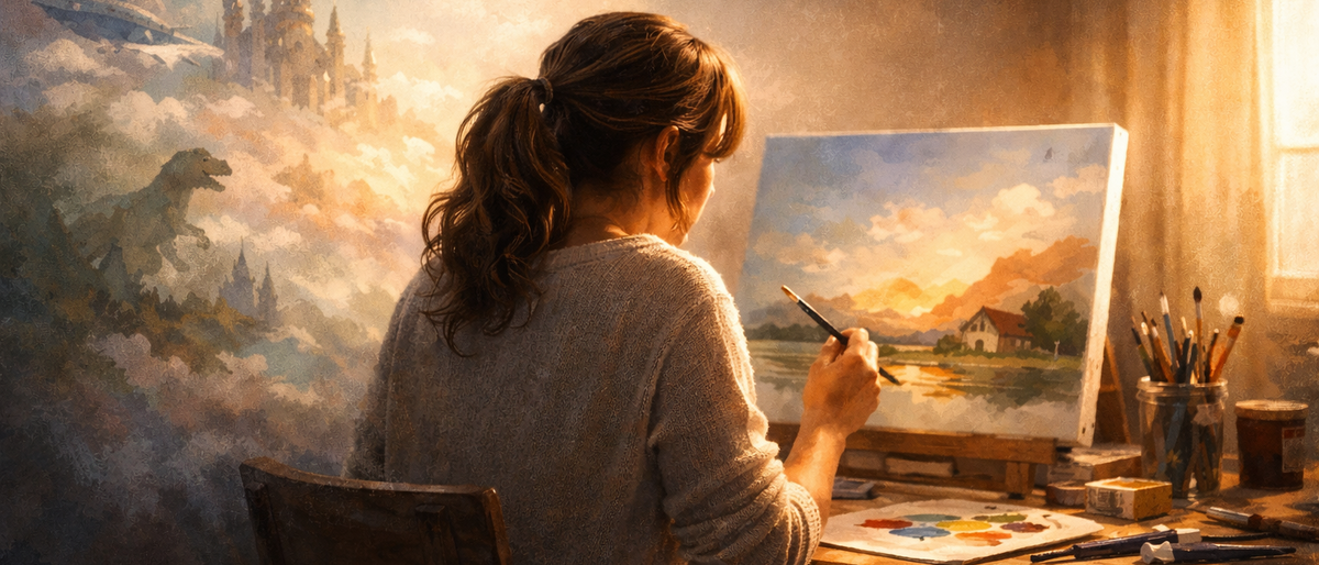 The Translation Gap: Why You Stopped Drawing