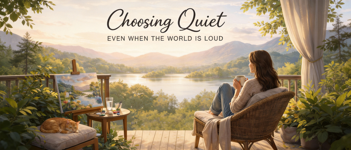 Choosing Quiet Even When the World Is Loud