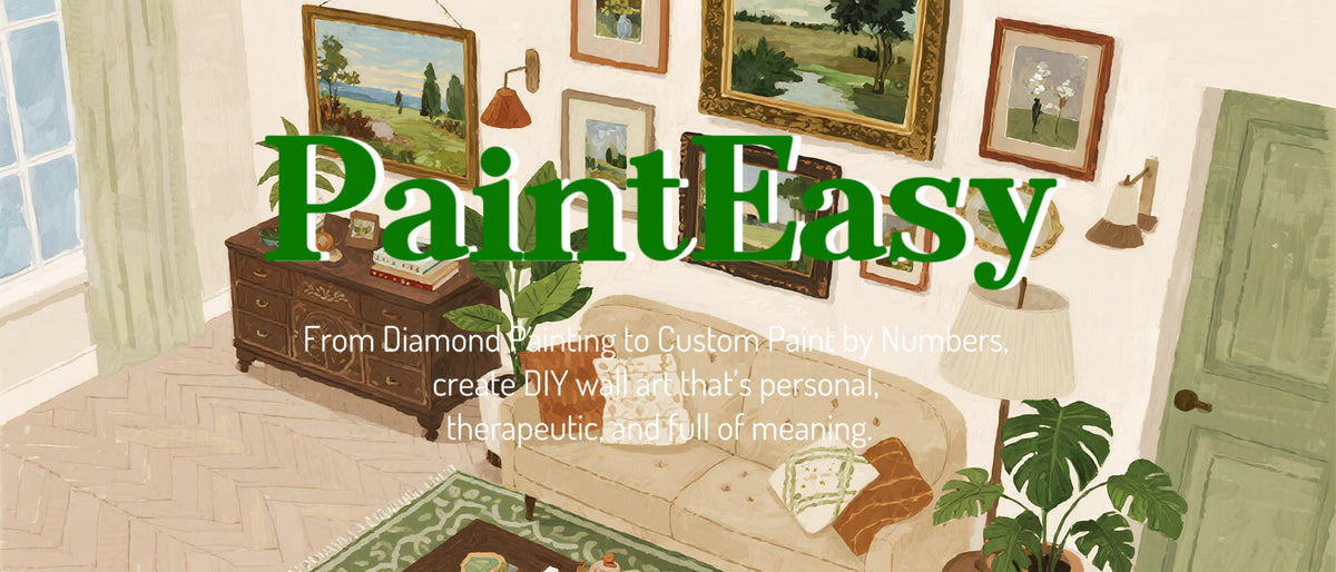 Sparkle Up Your Space: DIY Wall Art That Feels Personal with PaintEasy