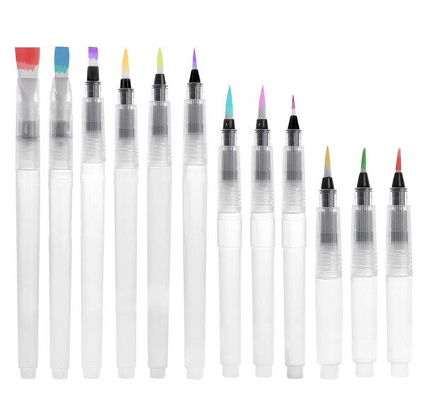 Brushes Paint by Numbers collection cover featuring Nylon Detail Painting Brush