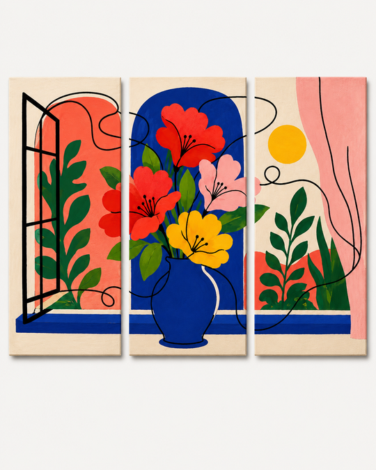 3 Panel Paint by Numbers