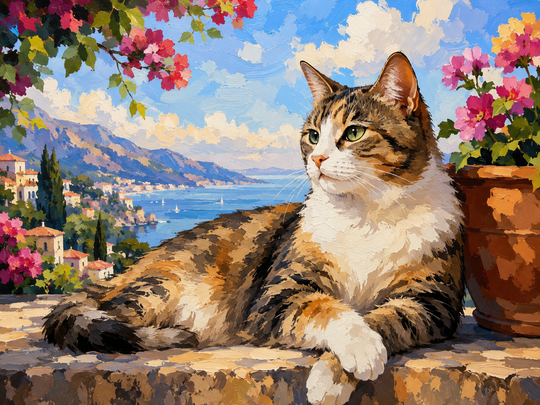 Paint by Numbers Cat