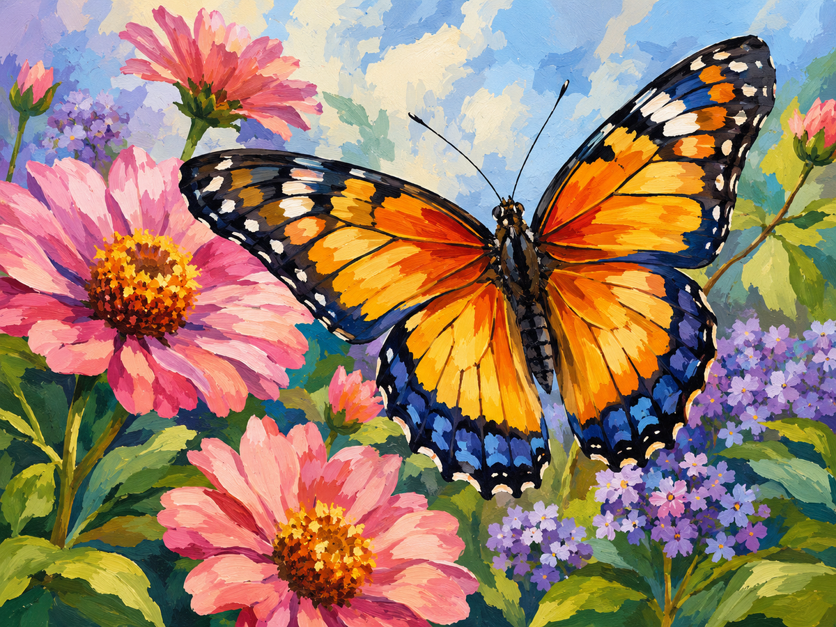 Paint By Numbers Butterfly collection cover featuring Vintage Butterfly Collection with Antique Frames and Natural History Art