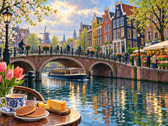 Amsterdam Paint by Numbers