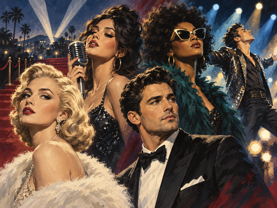 Celebrity Paint by Numbers