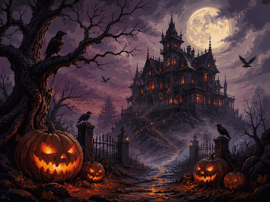 Halloween Paint by Numbers