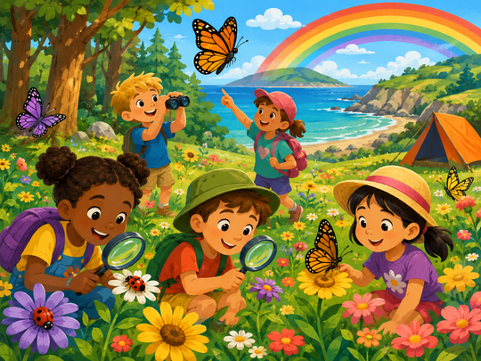 Little World Explorers: Paint by Numbers for Kids