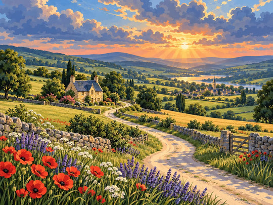 Countryside Paint by Numbers
