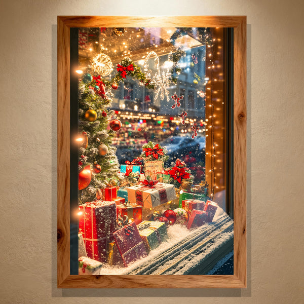 Christmas Glow Paint by Numbers | Holiday Window Display & Christmas Gift Lights | PaintEasy
