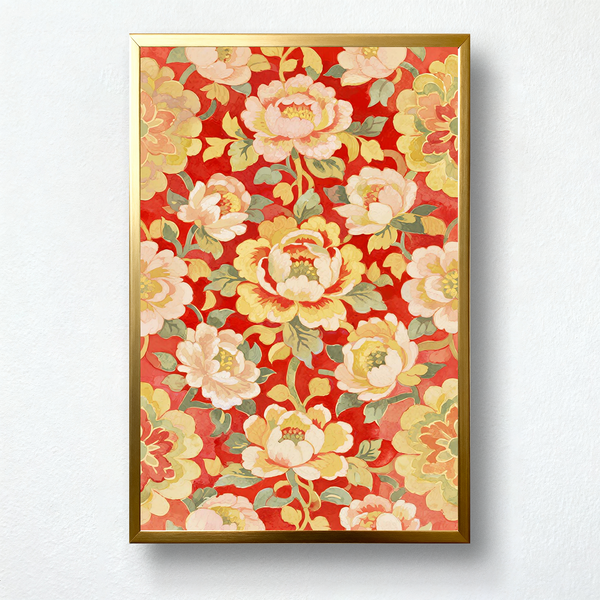 Paint by Numbers：Golden Peony