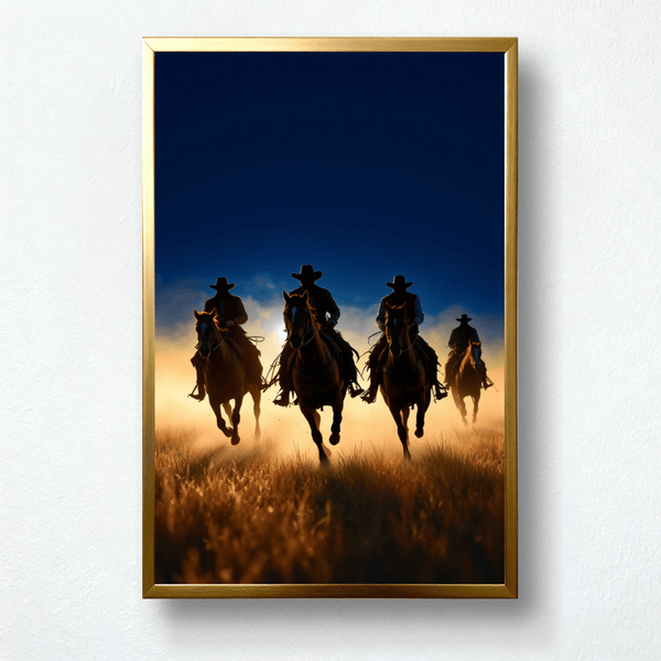 Riders of the Dusk – Paint by Numbers Kit