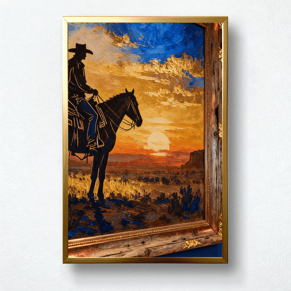 Sunset Rider – Paint by Numbers Kit
