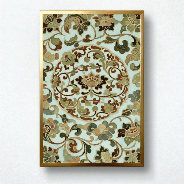 Paint by Numbers：Scrolling Foliage