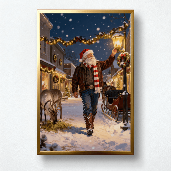 Western Noel – Paint by Numbers Kit