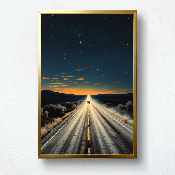 Paint by Numbers：Dawn Road’s Lone Glow