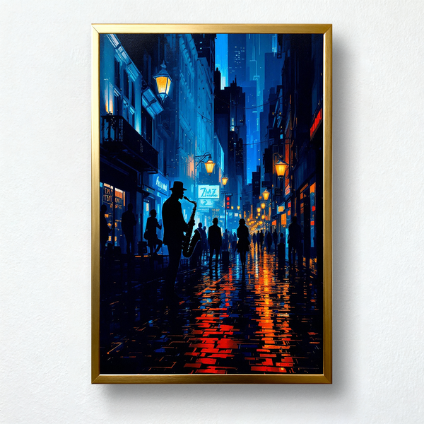 Paint by Numbers：Jazz Melody in the Night Alley
