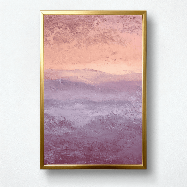 Dreamlight Horizon Paint by Numbers | Rose & Lavender Abstract Wall Art | PaintEasy®