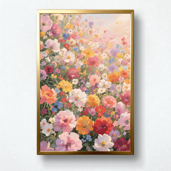 Paint by Numbers：Tapestry of Endless Flowers