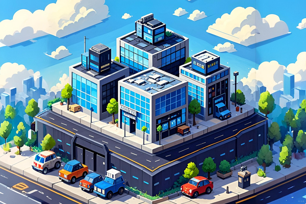 Paint by Numbers：Adorable Block World: Mini City Lit by Color, Build a Micro City Scene Full of Fun and Creativity with Bright Block Colors and Cute Shapes DIY