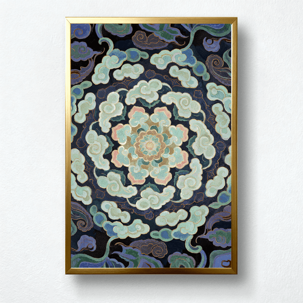 Paint by Numbers：Green Clouds