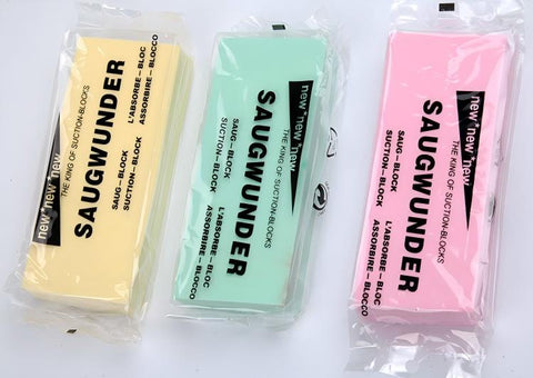 3-Color High-Absorption Art Cleaning Sponge – Watercolor, Gouache & Acrylic Tool