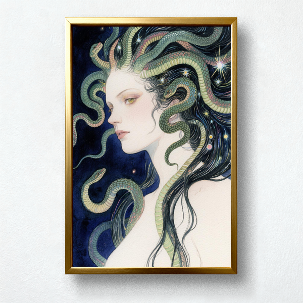 Paint by Numbers：Medusa