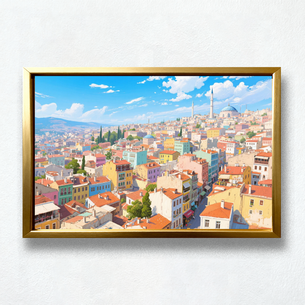 Paint by Numbers - Istanbul Pastel Panorama