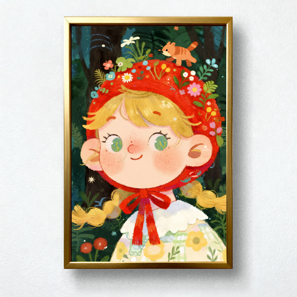 Paint by Numbers: Diary under the Red Hat