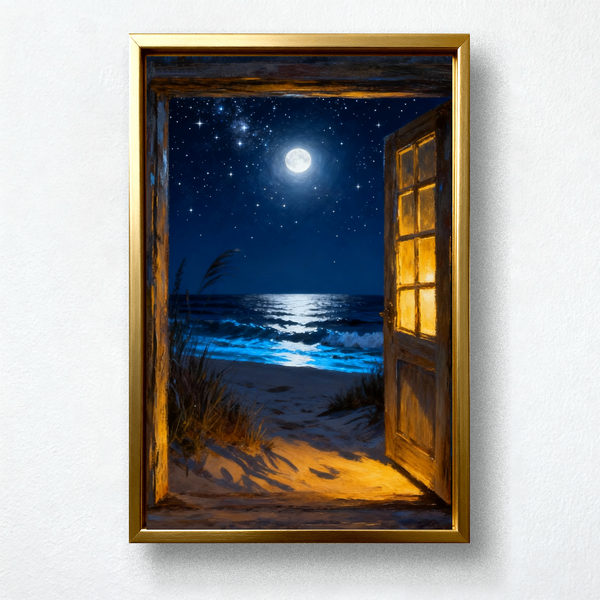 Moonlit Tide – Paint by Numbers Kit