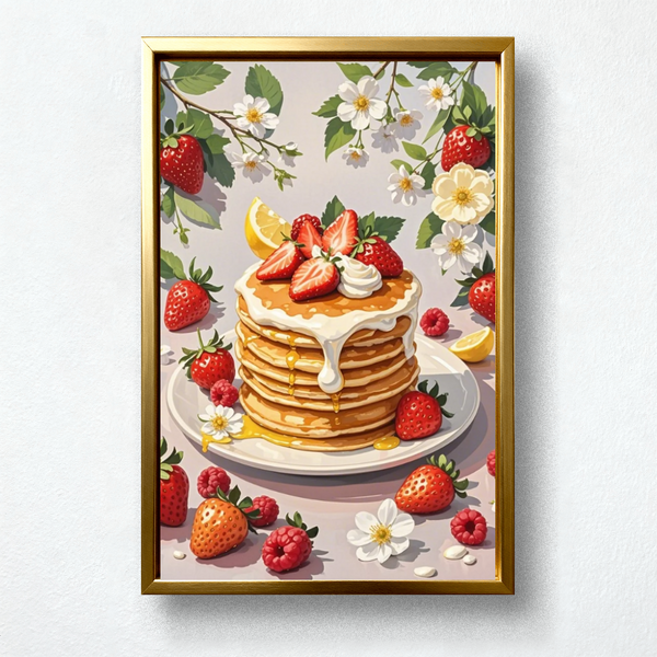 Paint by Numbers：Strawberry Muffin