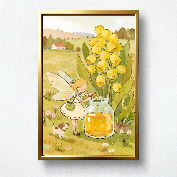 Paint by Numbers: Fairy’s Honey-making in the Rural Field