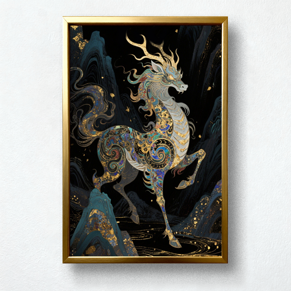 Paint by Numbers：Shadowlit Qilin