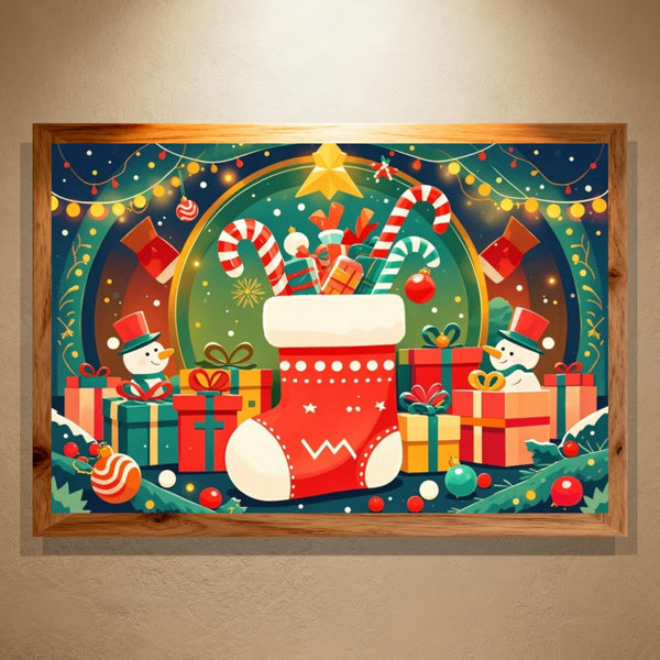 Paint by Numbers：Christmas Gift