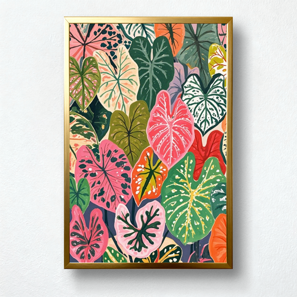 Paint by Numbers：Spotted Taro Party