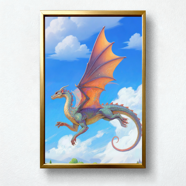 Paint by Numbers：Dragon Protector for Peace