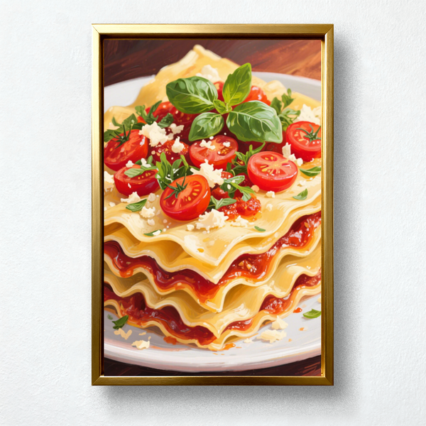 Paint by Numbers：Italian Lasagna
