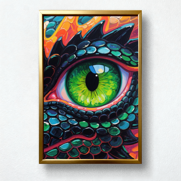 Paint by Numbers：Dragon's Gaze