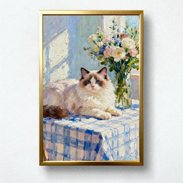 Paint by Numbers: Dear Ragdoll cat