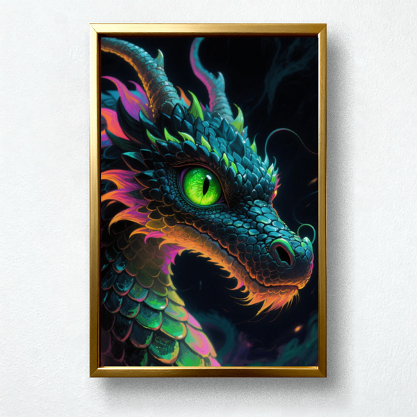 Paint by Numbers：Mysterious Dragon