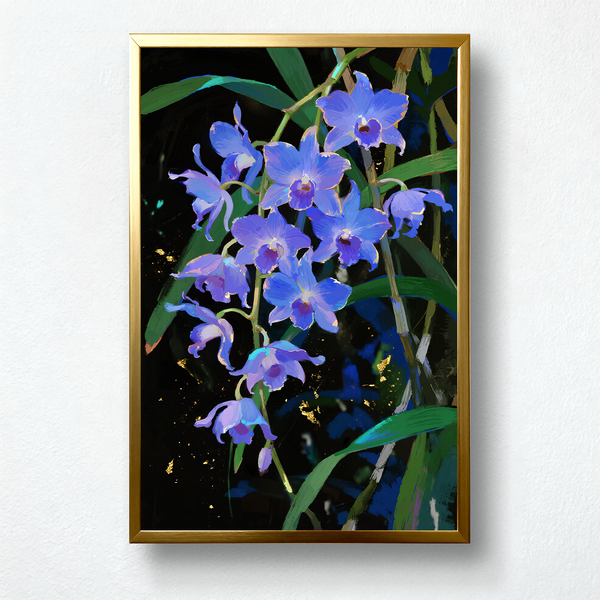 Paint by Numbers：Midnight Orchid Murmurs