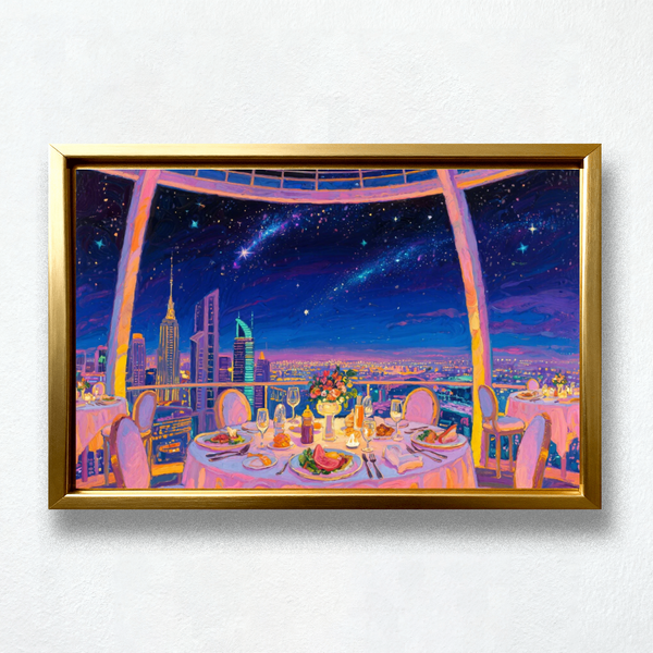 Paint by Numbers：Ferris Wheel Candlelight Dinner