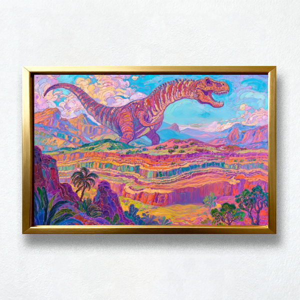 Paint by Numbers：Jurassic Fantasy