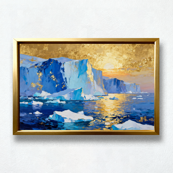 Paint by Numbers：Blue-Crystal Glacier