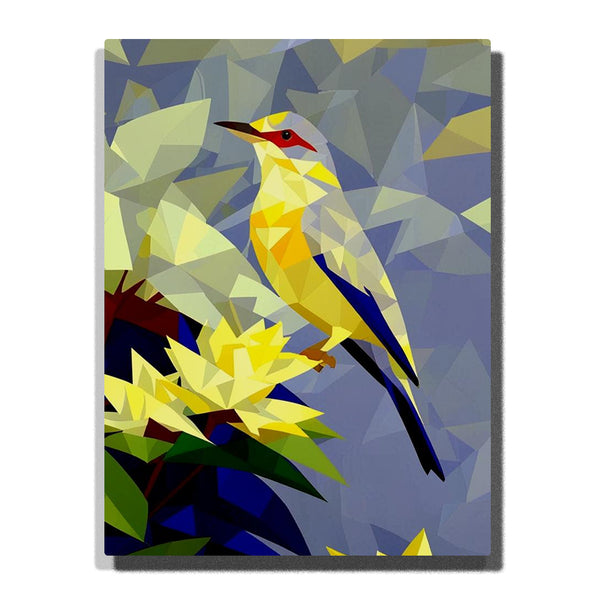 Aurora Feather Prism – Paint by Numbers Kit | PaintEasy