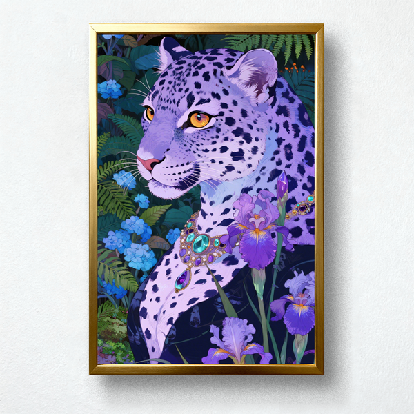 Paint by Numbers: Azure and Iris