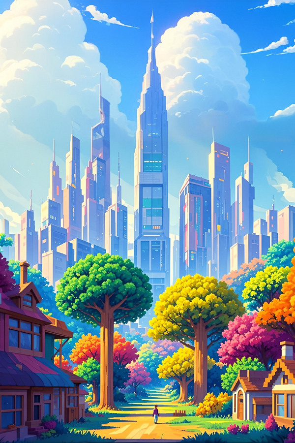 Paint by Numbers：Urban Oasis