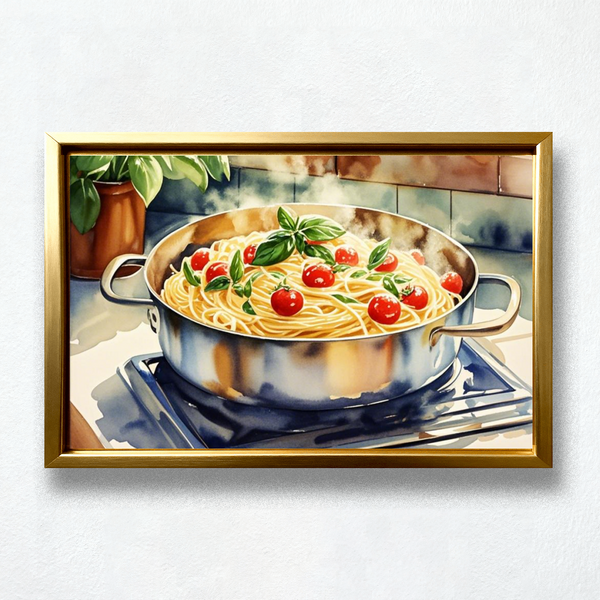 Paint by Numbers：Morning Family Pasta