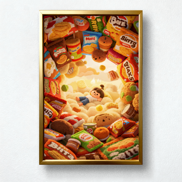 Paint by Numbers：Plush Snacks and Healing Fantasy