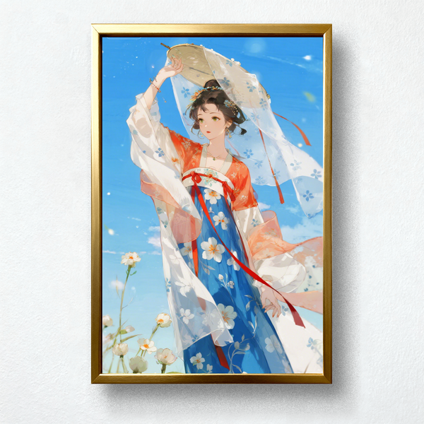 Paint by Numbers: Petals in the Breeze