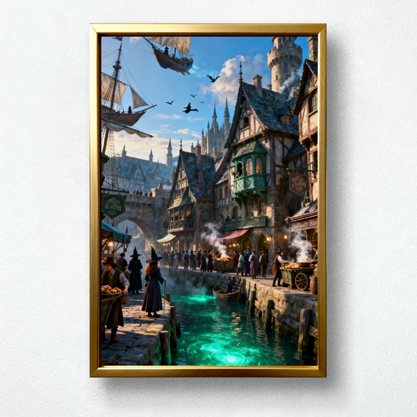 Paint by Numbers: The Arcane Harbor